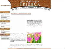Tablet Screenshot of churrascariatribeca.com